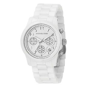 Michael Kors Ceramic White Watch